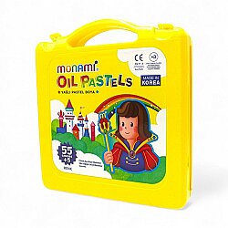 Monami Çantalı Pastel Boya, 55+5 Renk