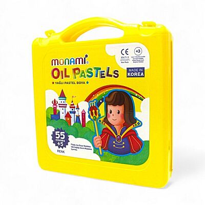 Monami Çantalı Pastel Boya, 55+5 Renk - 1