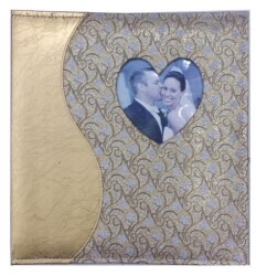 Onas Düğün Fotoğraf Albümü Yaldızlı 20 Yaprak 32x35 cm - ONAS