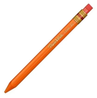 Paper Mate Üçgen Mekanik Kurşun Kalem, Açık Turuncu 1,3 mm - PAPER MATE