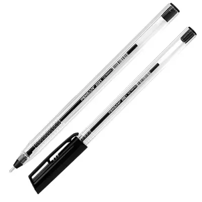 Pensan 2021 Üçgen Tükenmez Kalem1,0 mm, Siyah - 1