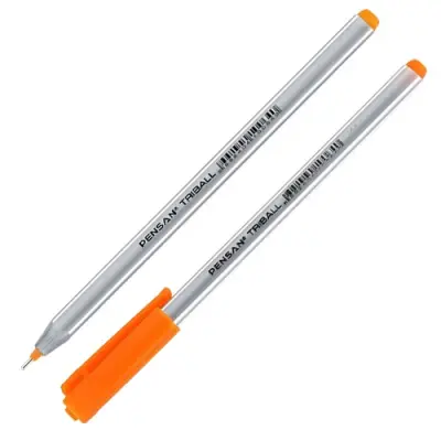 Pensan Triball Tükenmez Kalem 1,0 mm, Turuncu - 1