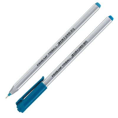 Pensan Triball Tükenmez Kalem 1,0 mm,Mavi Yeşil - PENSAN
