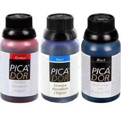 Picador Istampa Mürekkebi 30 cc Siyah - 1