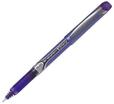 Pilot V5 Grip İğne Uçlu Roller Kalem, Mor - 1