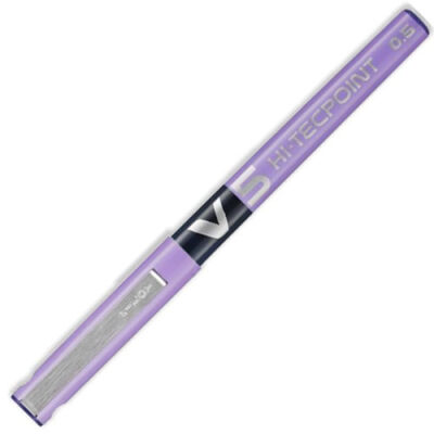 Pilot V5 İğne Uçlu Roller Kalem, Mor - 1