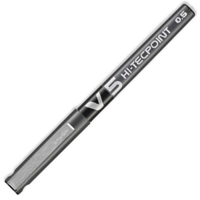 Pilot V5 İğne Uçlu Roller Kalem, Siyah - 1