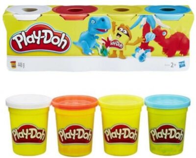 Play-Doh Oyun Hamur Seti 4 Renk 448 Gr M:1 - 1