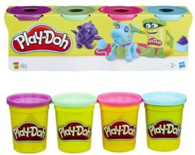 Play-Doh Oyun Hamur Seti 4 Renk 448 Gr M:3 - 1