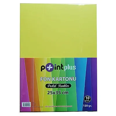 Point 25 x 35 cm Fon Kartonu 10 Renk - 2