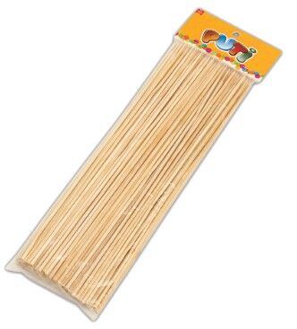 Puti Sivri Uçlu Çöp Çubuğu 25 cm, 90 Lı - 1