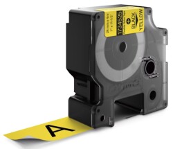 RhinoPRO Esnek Naylon Şerit 24 mmx3.5m Sarı/Siyah - DYMO