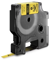 RhinoPRO Isıyla Küçülen Şerit 6mmx1,5m Sarı/Siyah - DYMO