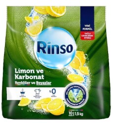 Rinso Matik Toz Deterjan Limon ve Karbonat 1,5 kg - 1