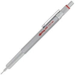 Rotring 600 Mekanik Kurşun Kalem, Krom 0,5 mm - ROTRING