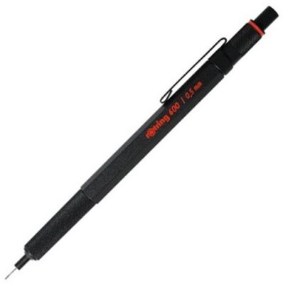 Rotring 600 Mekanik Kurşun Kalem, Siyah 0,5 mm - 1