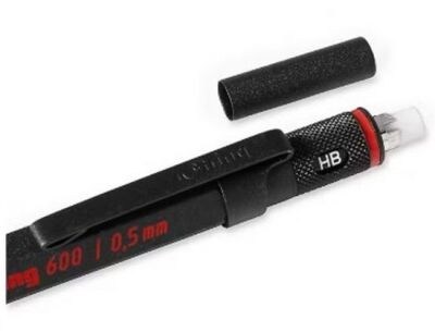 Rotring 600 Mekanik Kurşun Kalem, Siyah 0,5 mm - 4