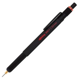 Rotring 800+ Mekanik Kurşun İki Fonksiyonlu Kalem, Siyah 0,5 mm - ROTRING