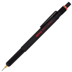 Rotring 800+ Mekanik Kurşun İki Fonksiyonlu Kalem, Siyah 0,7 mm - ROTRING