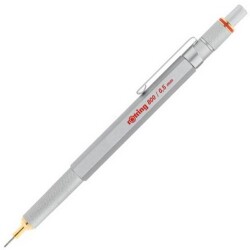 Rotring 800 Mekanik Kurşun Kalem, Krom 0,5 mm - ROTRING