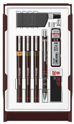 Rotring 800 Mekanik Kurşun Kalem, Krom 0,7 mm - 2
