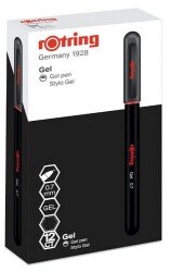 Rotring Jel Mürekkepli Kalem, Siyah 0,7 mm - 2