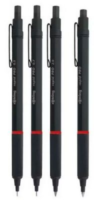 Rotring Rapid Pro Mekanik Kurşun Kalem, Siyah 2,0 mm - 3