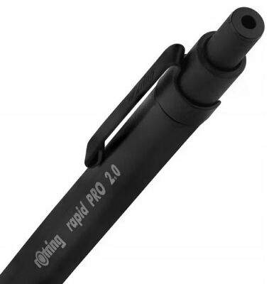 Rotring Rapid Pro Mekanik Kurşun Kalem, Siyah 2,0 mm - 4
