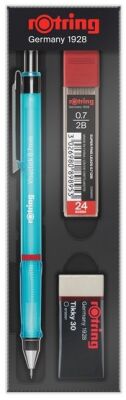 Rotring Visuclick Versatil+Min+Silgi Okul Seti, Mavi 0,7 mm - 1