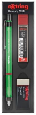 Rotring Visuclick Versatil+Min+Silgi Okul Seti, Yeşil 0,7 mm - 1