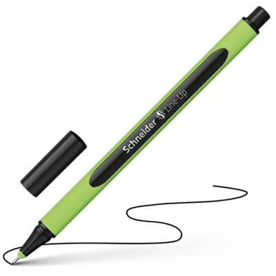 Schneider Fine Liner Kalem, Siyah 0,4 mm - 1