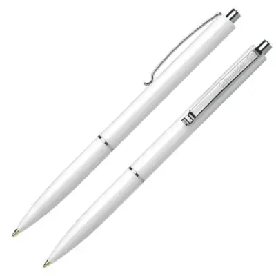 Schneider K15 Basmalı Günlük Tükenmez Kalem, Beyaz - 1