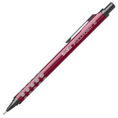 Scrikss Full Point Mekanik Kurşun Kalem, Bordo 0,7 mm - 1