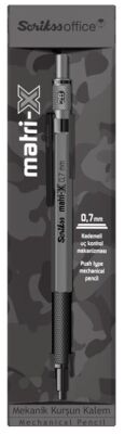 Scrikss Matri-X Mekanik Kurşun Kalem, Gri 0,7 mm - 2
