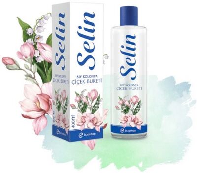 Selin Çiçek Buketi Kolonyası Plastik Şişe 400 ml - 1