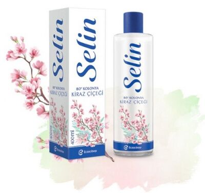 Selin Kiraz Çiçeği Kolonyası Plastik Şişe 400 ml - 1