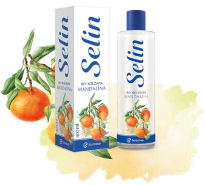 Selin Mandalina Kolonyası Plastik Şişe 400 ml - 1