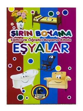 Şirin Boyama Eşyalar 16 Sayfa - 1