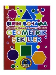 Şirin Boyama Geometrik Şekiller 16 Sayfa - 1