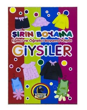 Şirin Boyama Giysiler 16 Sayfa - 1