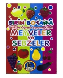 Şirin Boyama Meyveler ve Sebzeler 16 Sayfa - 1