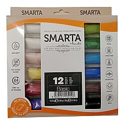 Smarta Havayla Kuruyan Model Hamuru, 12'li 300 gr