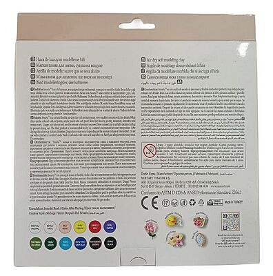 Smarta Havayla Kuruyan Model Hamuru, 12'li 300 gr - 2