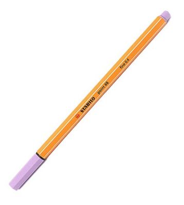 Stabilo Point 88/59 Keçe Uçlu Kalem, Açık Lila 0,4 mm - 1