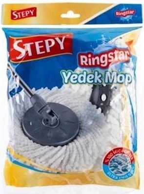 Stepy Microfiber Yuvarlak Mop Yedek - 1