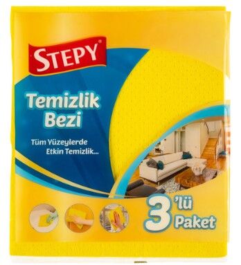 Stepy Temizlik Bezi 3 lü - 1