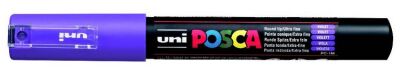 Uni-Ball Posca PC-1M 0.7 mm Su Bazlı Poster Markörü Mor - 1