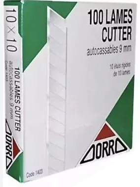 Zorro 1403 Maket Bıçak Yedeği DarTüp 10 lu - 1